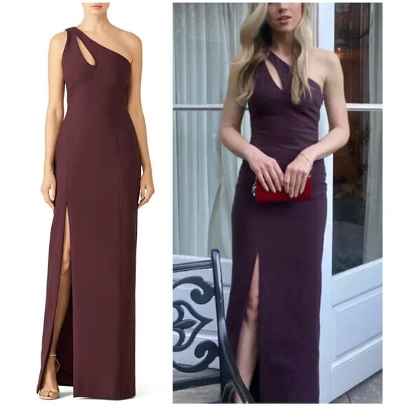 cinq a sept Dresses & Skirts - CINQ À SEPT Gianna Gown in Maroon Size US 4